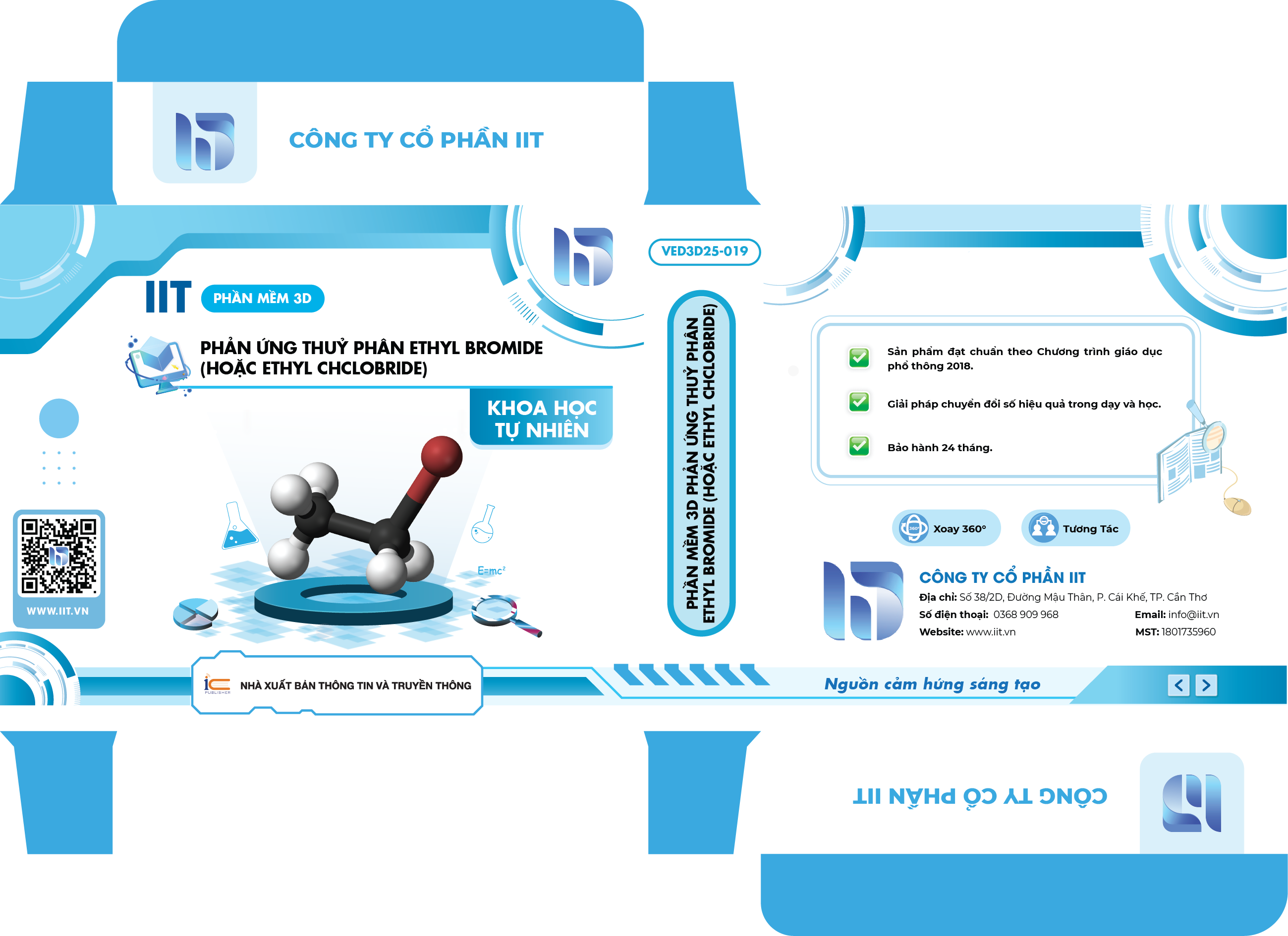 Thí nghiệm phản ứng thủy phân ethyl bromide (hoặc ethyl chloride)