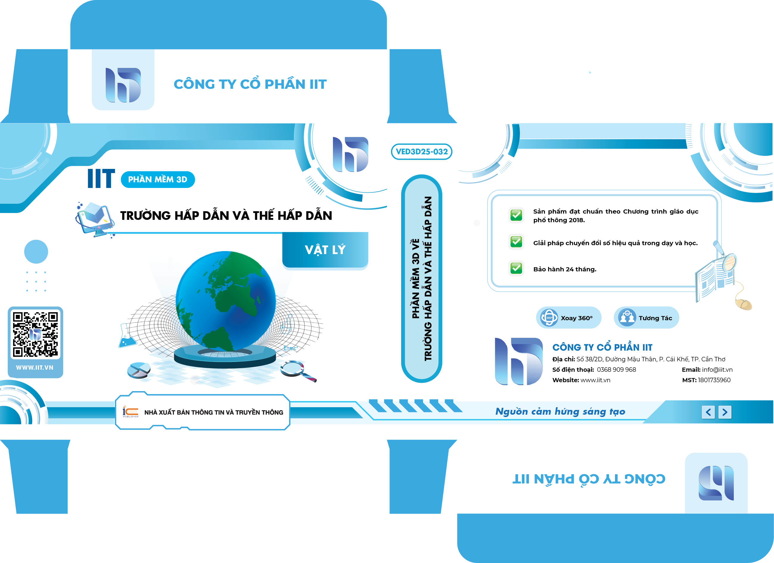 Phần mềm 3D về trường hấp dẫn và thế hấp dẫn