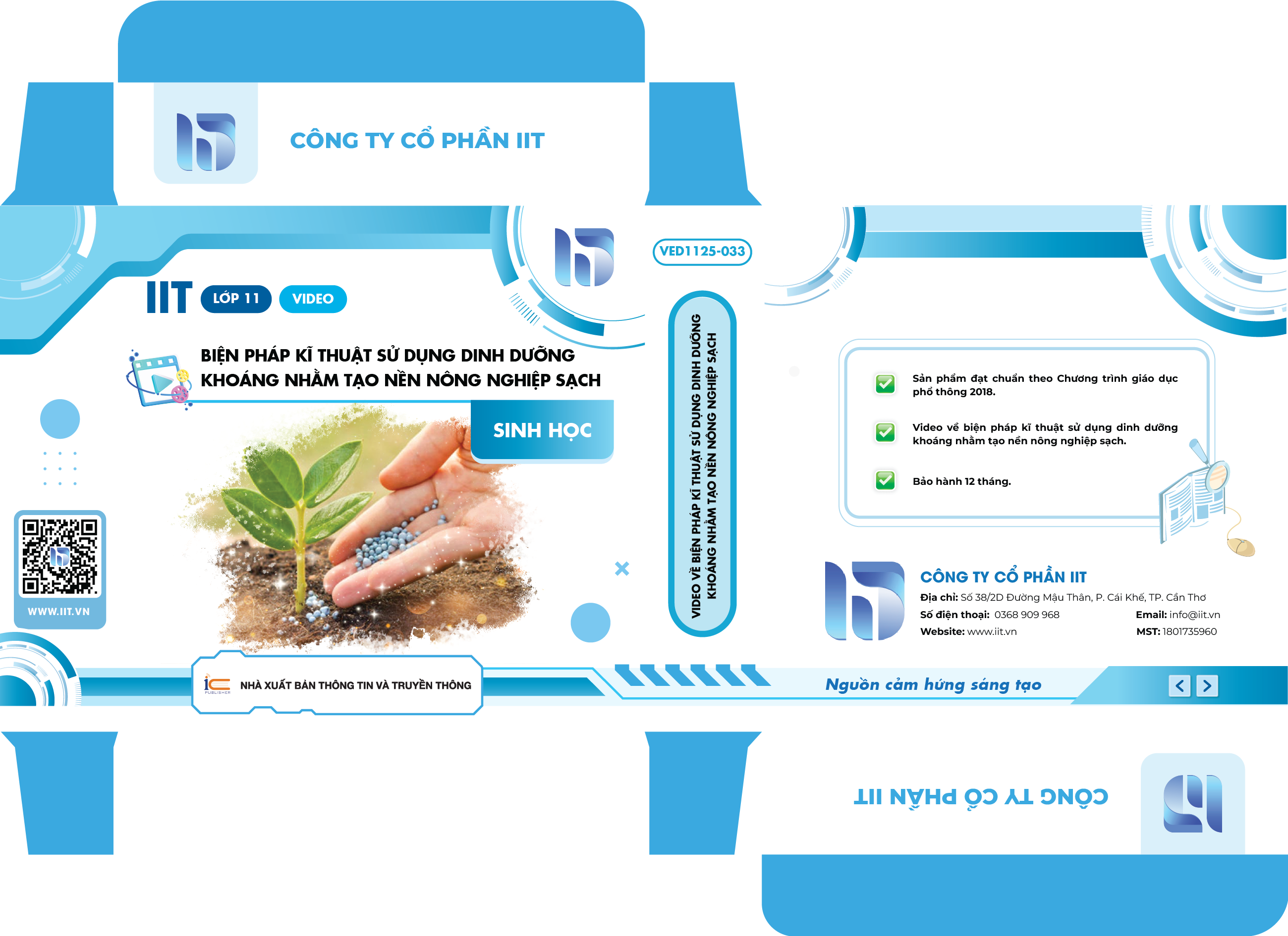 Video về biện pháp kĩ thuật sử dụng dinh dưỡng khoáng nhằm tạo nền nông nghiệp sạch