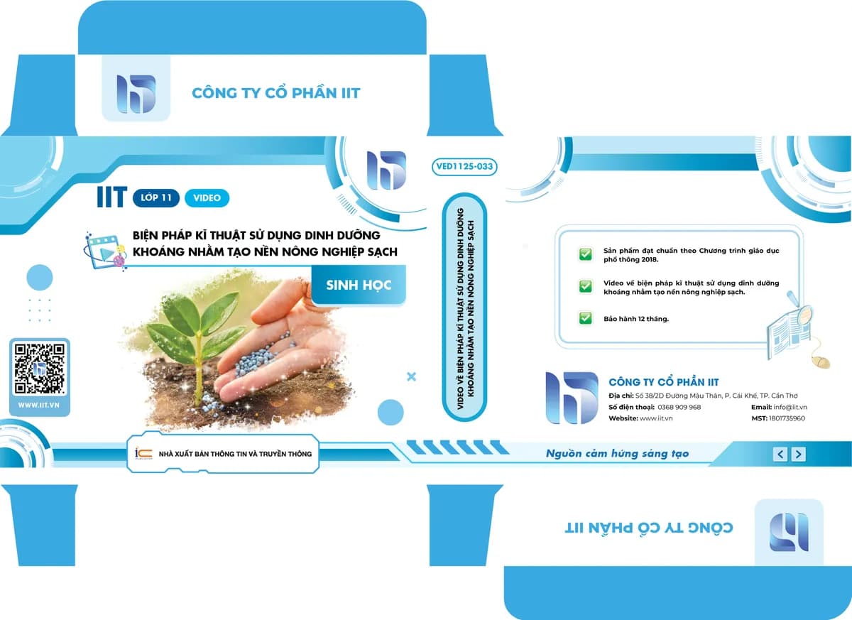Video về biện pháp kĩ thuật sử dụng dinh dưỡng khoáng nhằm tạo nền nông nghiệp sạch