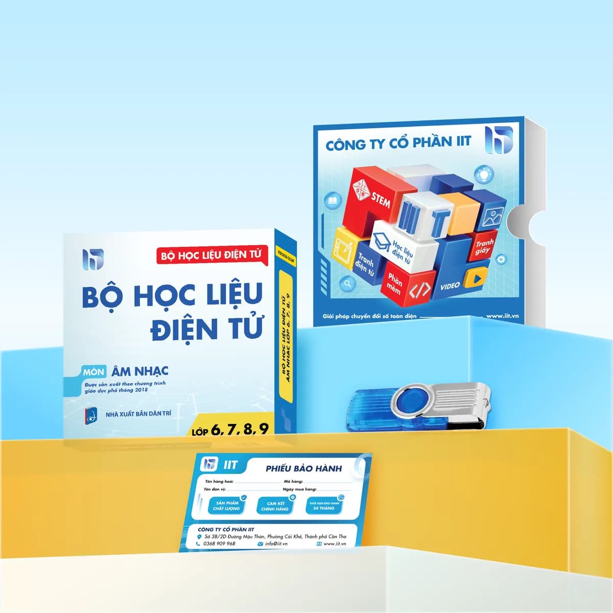 Bộ học liệu điện tử - Âm nhạc 6,7,8,9