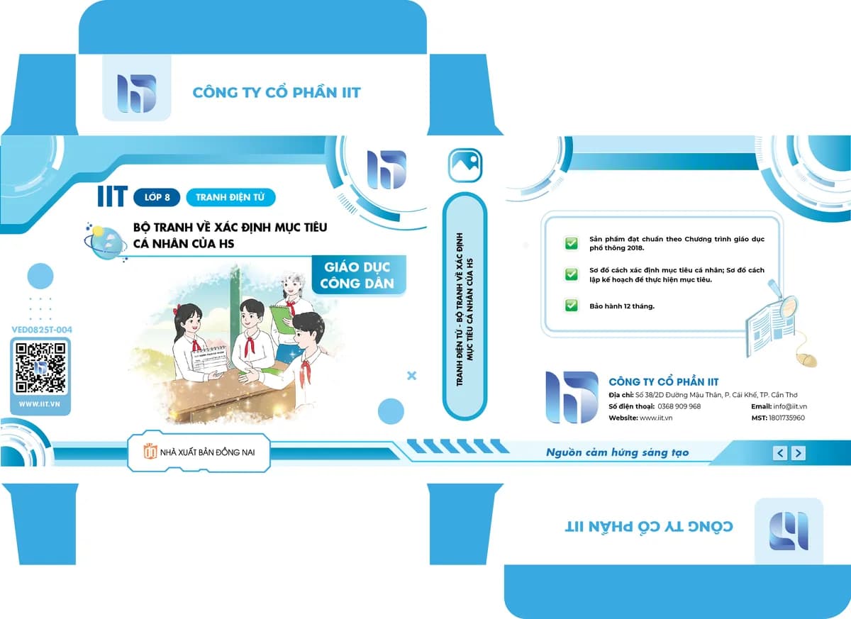 Tranh điện tử - Bộ tranh về xác định mục tiêu cá nhân của HS