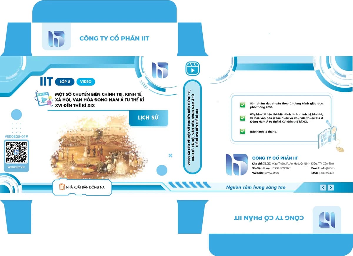 Video tài liệu về một số chuyển biến chính trị, kinh tế, xã hội, văn hóa Đông Nam Á từ thế kỉ XVI đến thế kỉ XIX