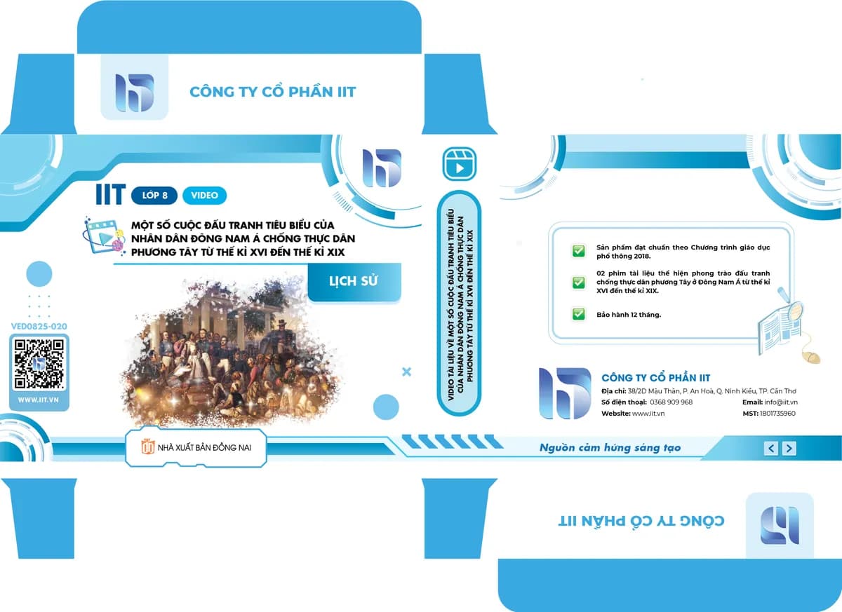 Video tài liệu về một số cuộc đấu tranh tiêu biểu của nhân dân Đông Nam Á chống thực dân phương Tây từ thế kỉ XVI đến thế kỉ XIX