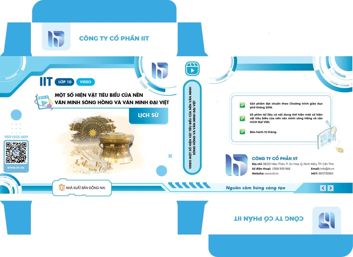 Video Một số hiện vật tiêu biểu của nền văn minh sông Hồng và văn minh Đại Việt