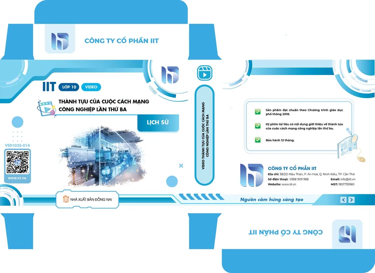 Video Thành tựu của cuộc cách mạng công nghiệp lần thứ ba