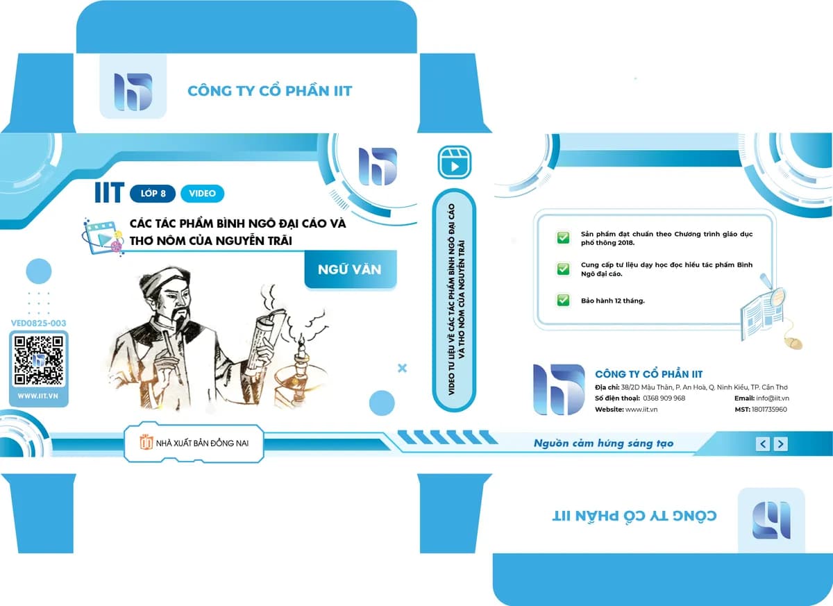 Video tư liệu về các tác phẩm Bình Ngô đại cáo và thơ Nôm của Nguyễn Trãi