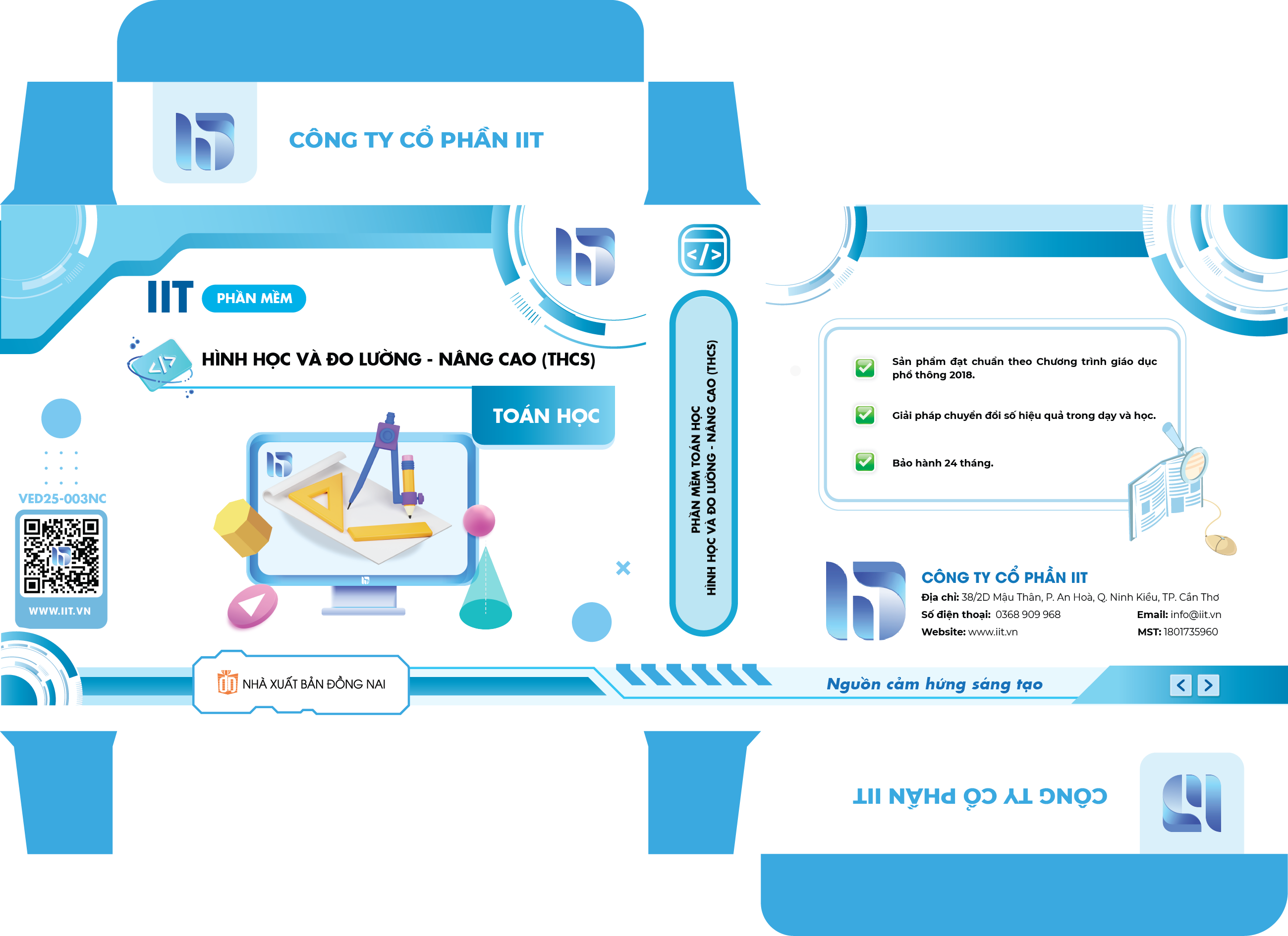 Phần mềm Toán học Hình học và đo lường - Nâng cao (THCS)