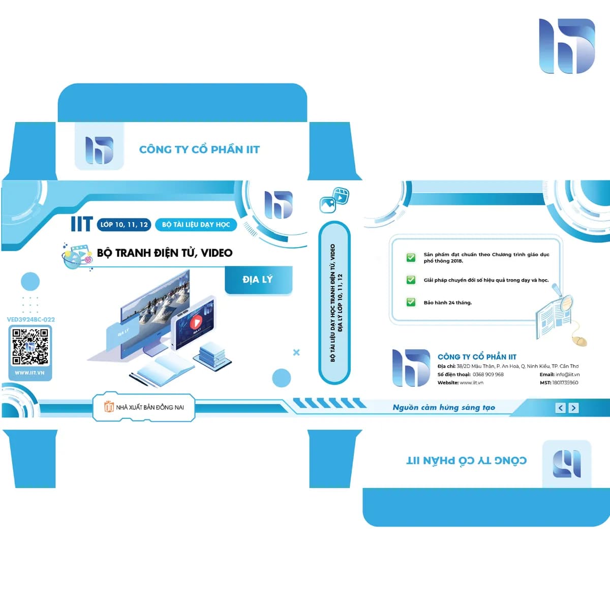 Bộ tài liệu dạy học tranh điện tử, video - Địa Lý lớp 10, 11, 12