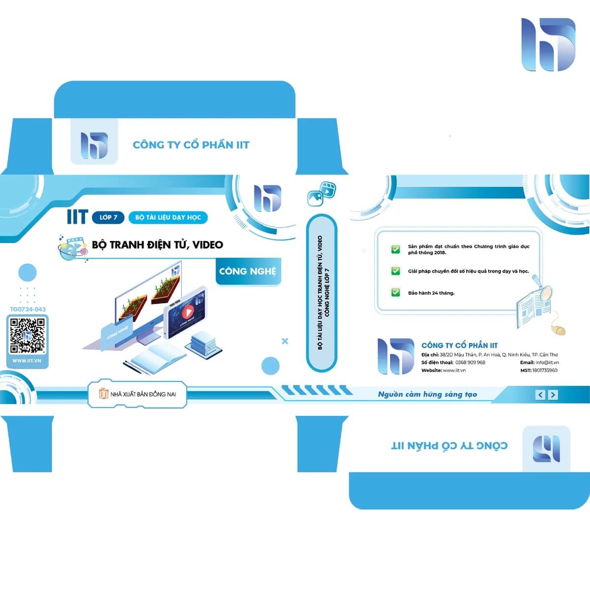 Bộ tranh điện tử, video - Công Nghệ lớp 7