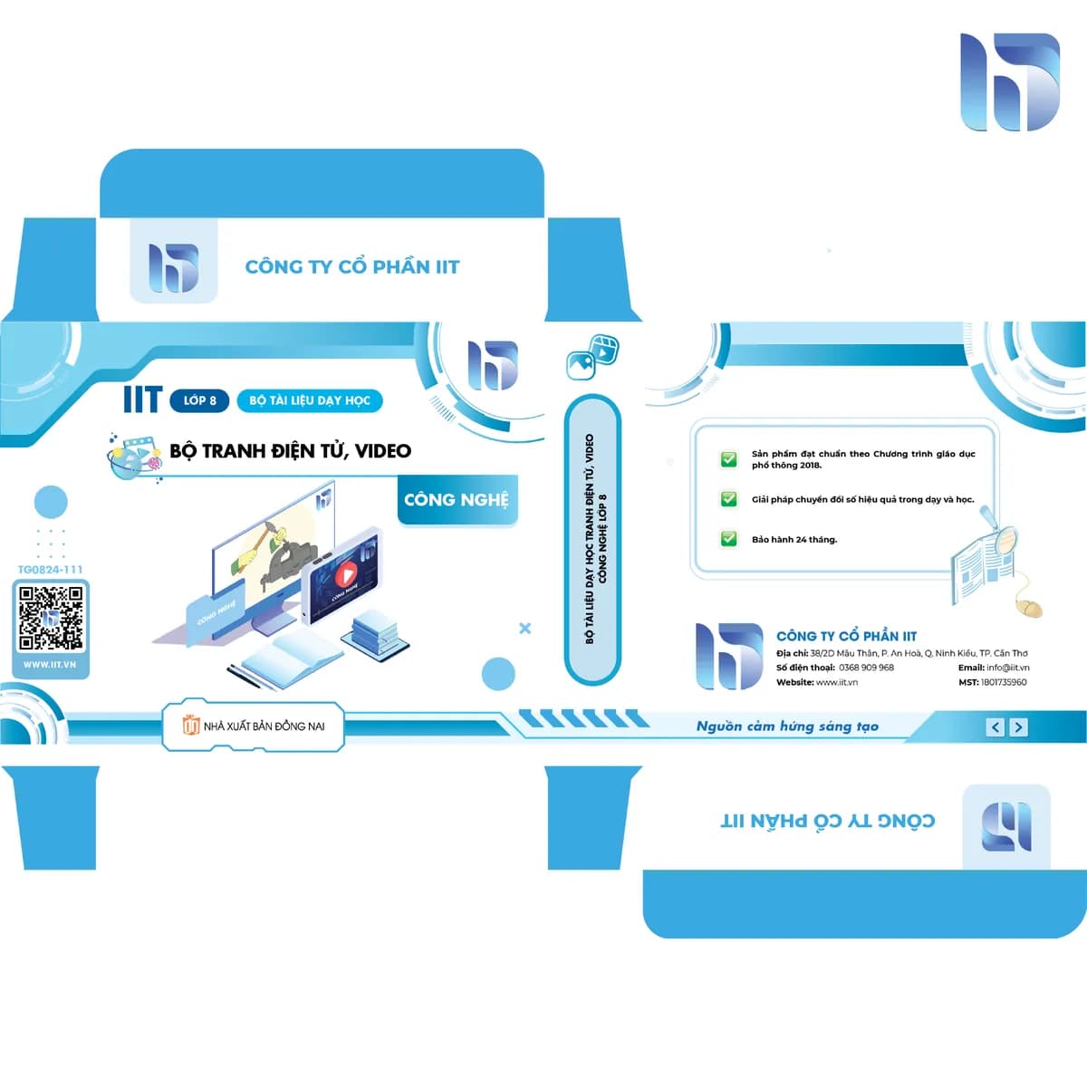 Bộ tài liệu dạy học tranh điện tử, video - Công Nghệ lớp 8