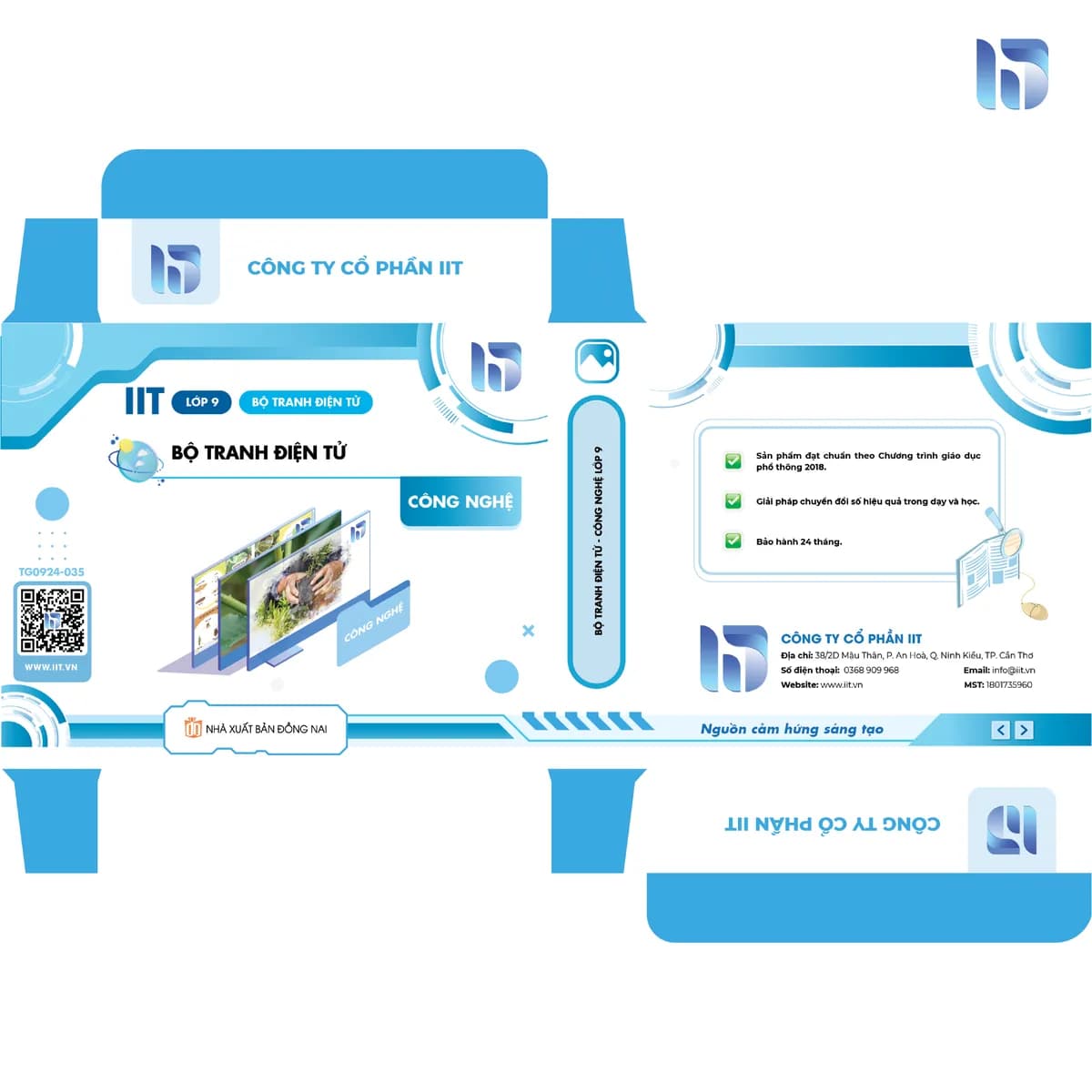 Bộ tranh điện tử - Công nghệ lớp 9