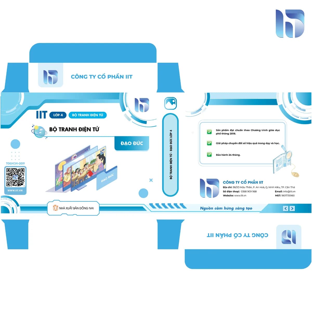 Bộ tranh điện tử  - Đạo Đức lớp 4