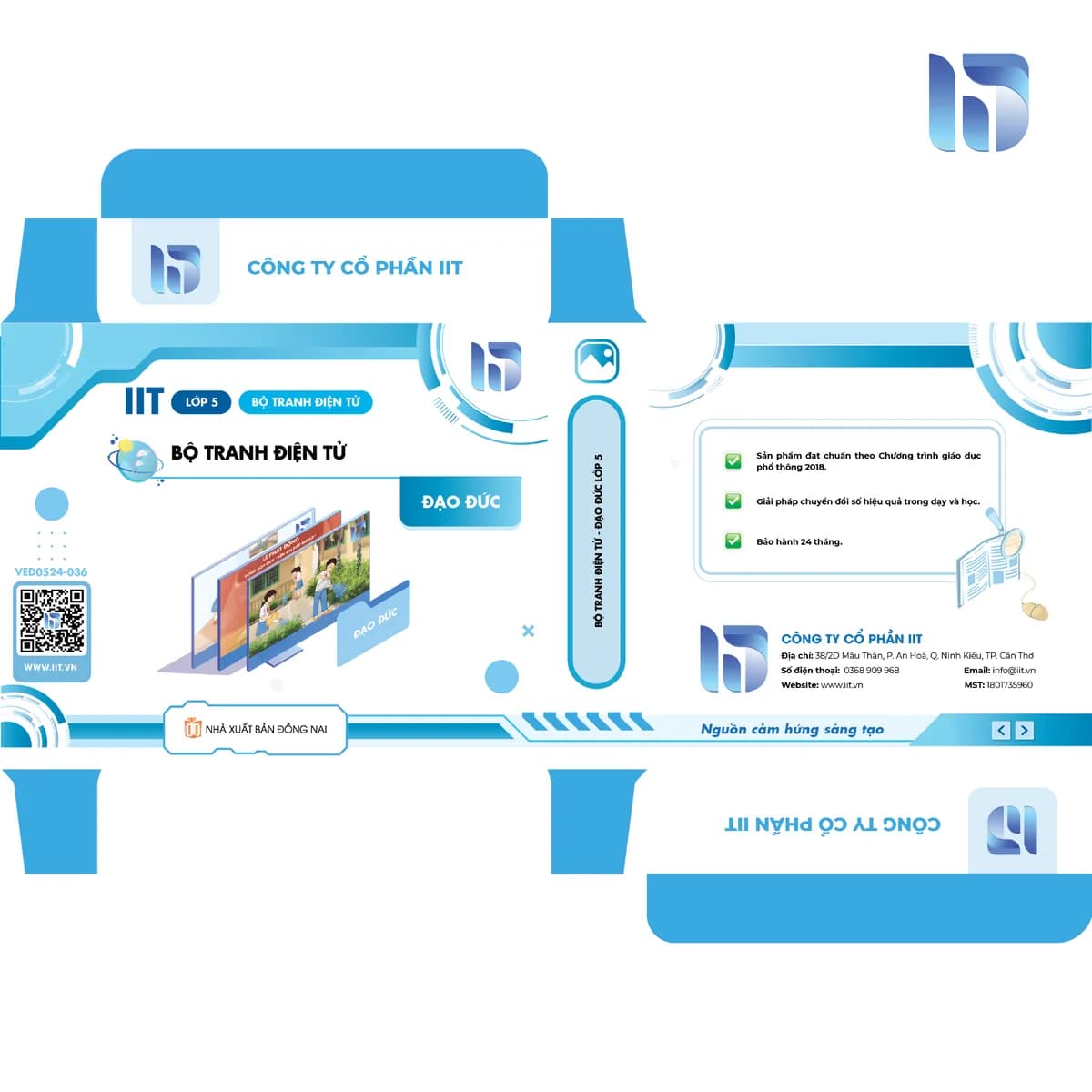 Bộ tranh điện tử  - Đạo Đức lớp 5