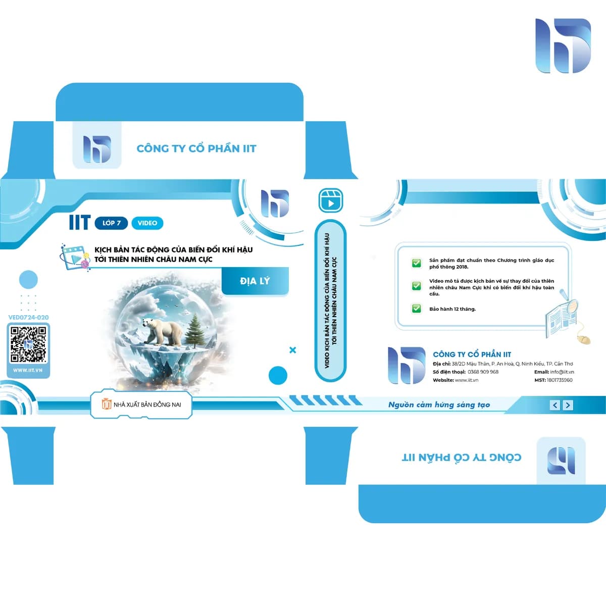 Video Kịch bản tác động của biến đổi khí hậu tới thiên nhiên châu Nam Cực