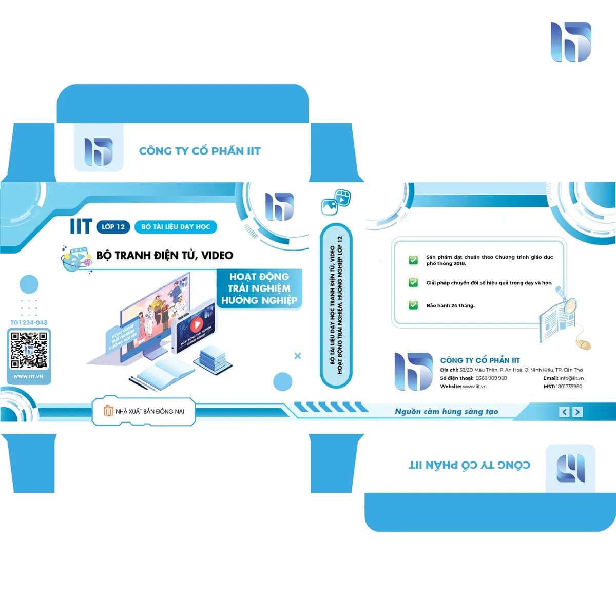 Bộ tài liệu dạy học tranh điện tử, video - Hoạt Động Trải Nghiệm, Hướng Nghiệp lớp 12