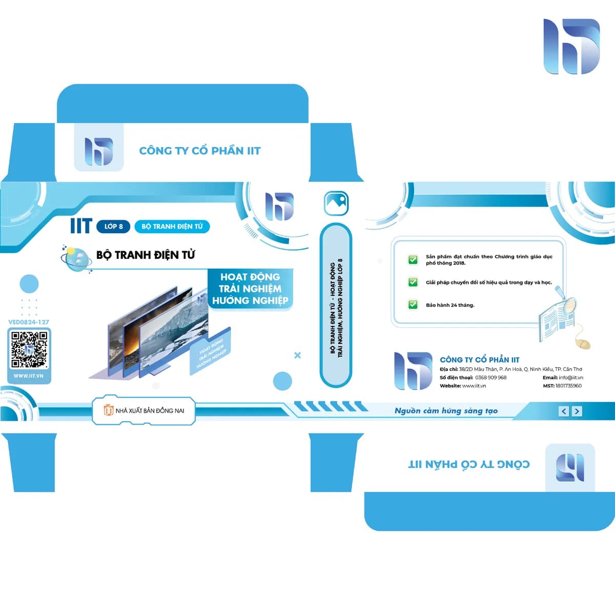 Bộ tranh điện tử  -Hoạt Động Trải Nghiệm, Hướng Nghiệp lớp 8