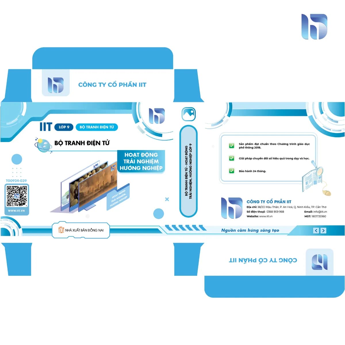 Bộ tranh điện tử - Hoạt Động Trải Nghiệm, Hướng Nghiệp lớp 9