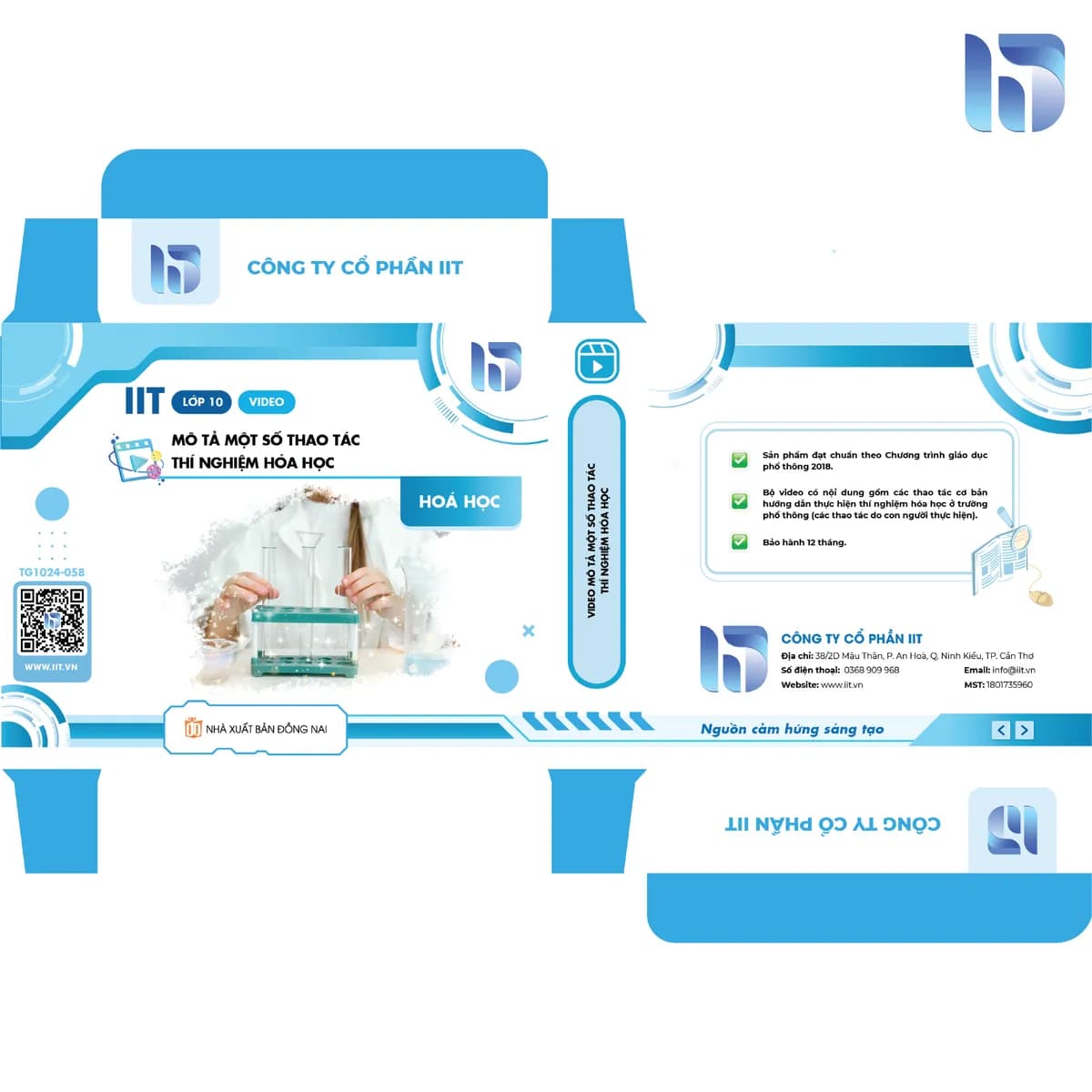Video mô tả một số thao tác thí nghiệm hóa học