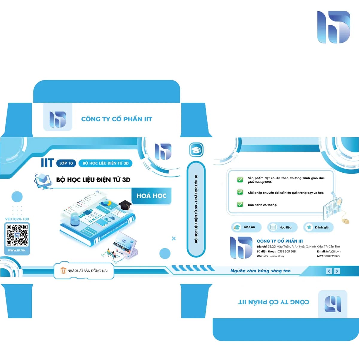 Bộ học liệu điện tử 3D- Hóa Học lớp 10