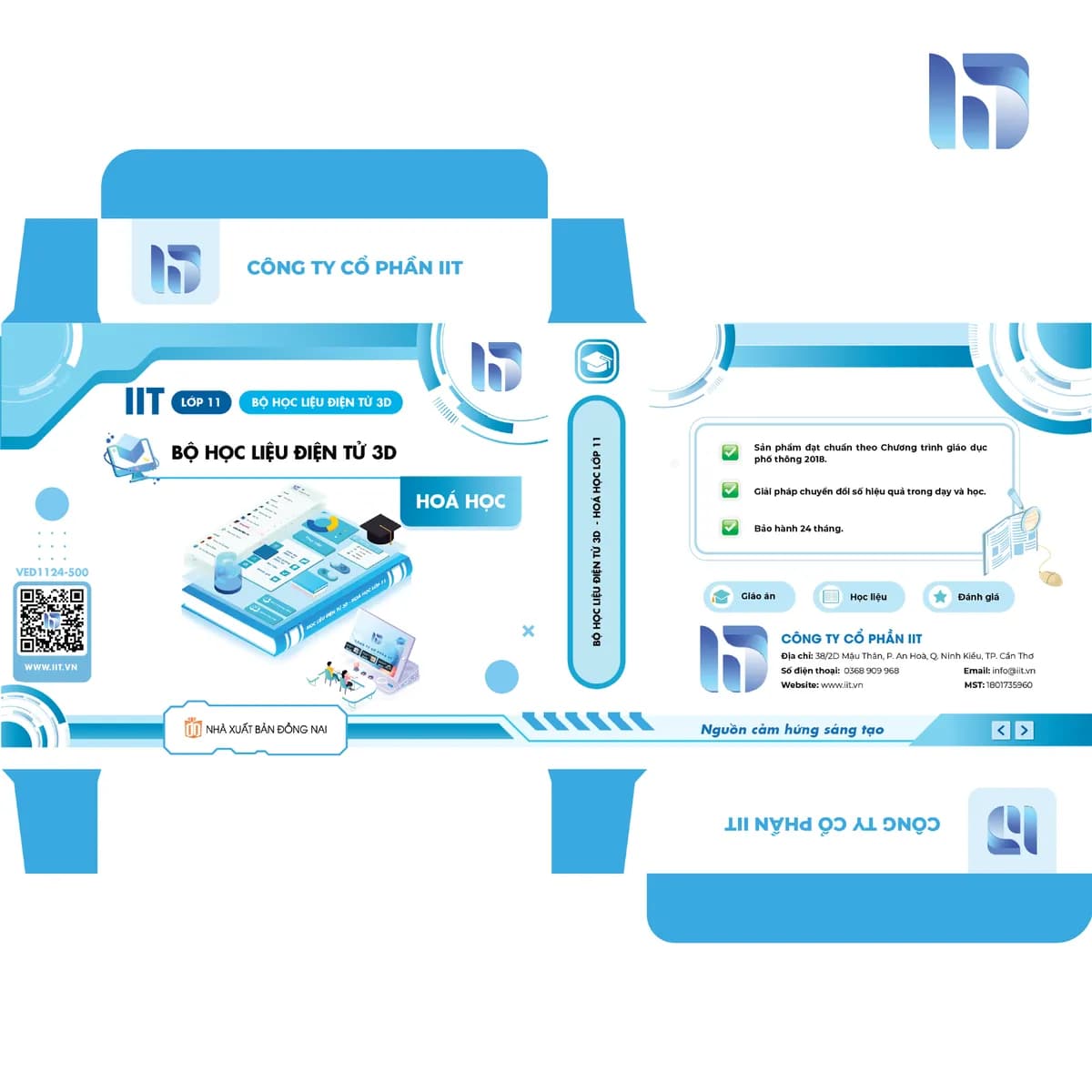 Bộ học liệu điện tử 3D - Hoá học lớp 11 (TCKT thấp)