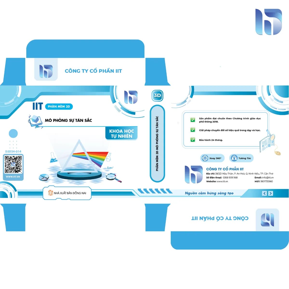 Phần mềm 3D mô phỏng sự tán sắc