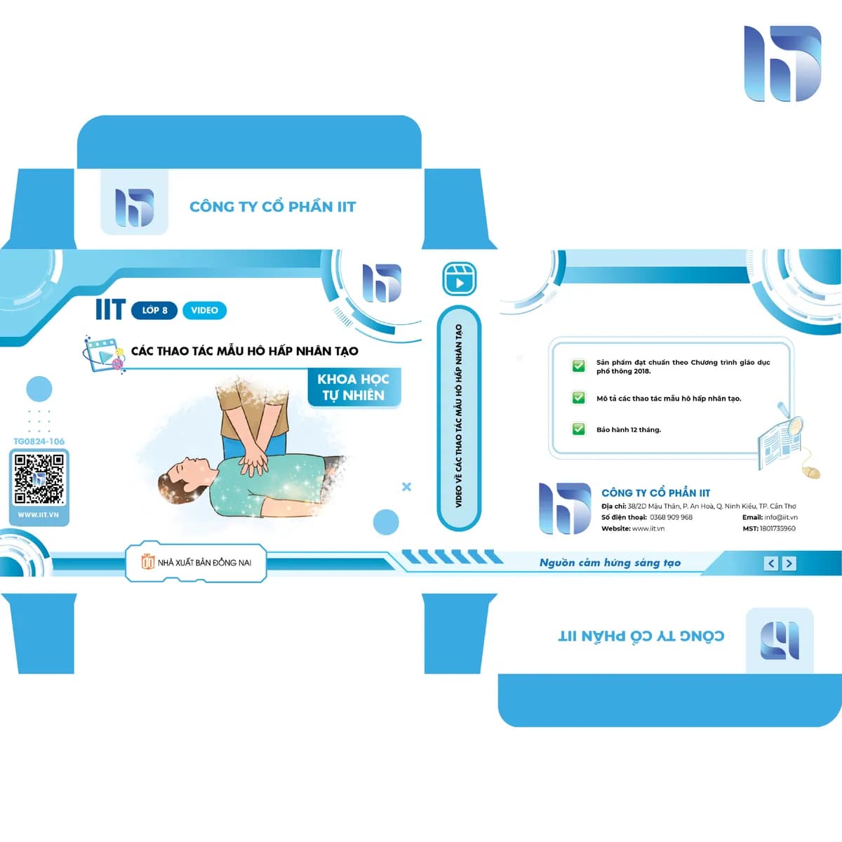 Video về các thao tác mẫu hô hấp nhân tạo