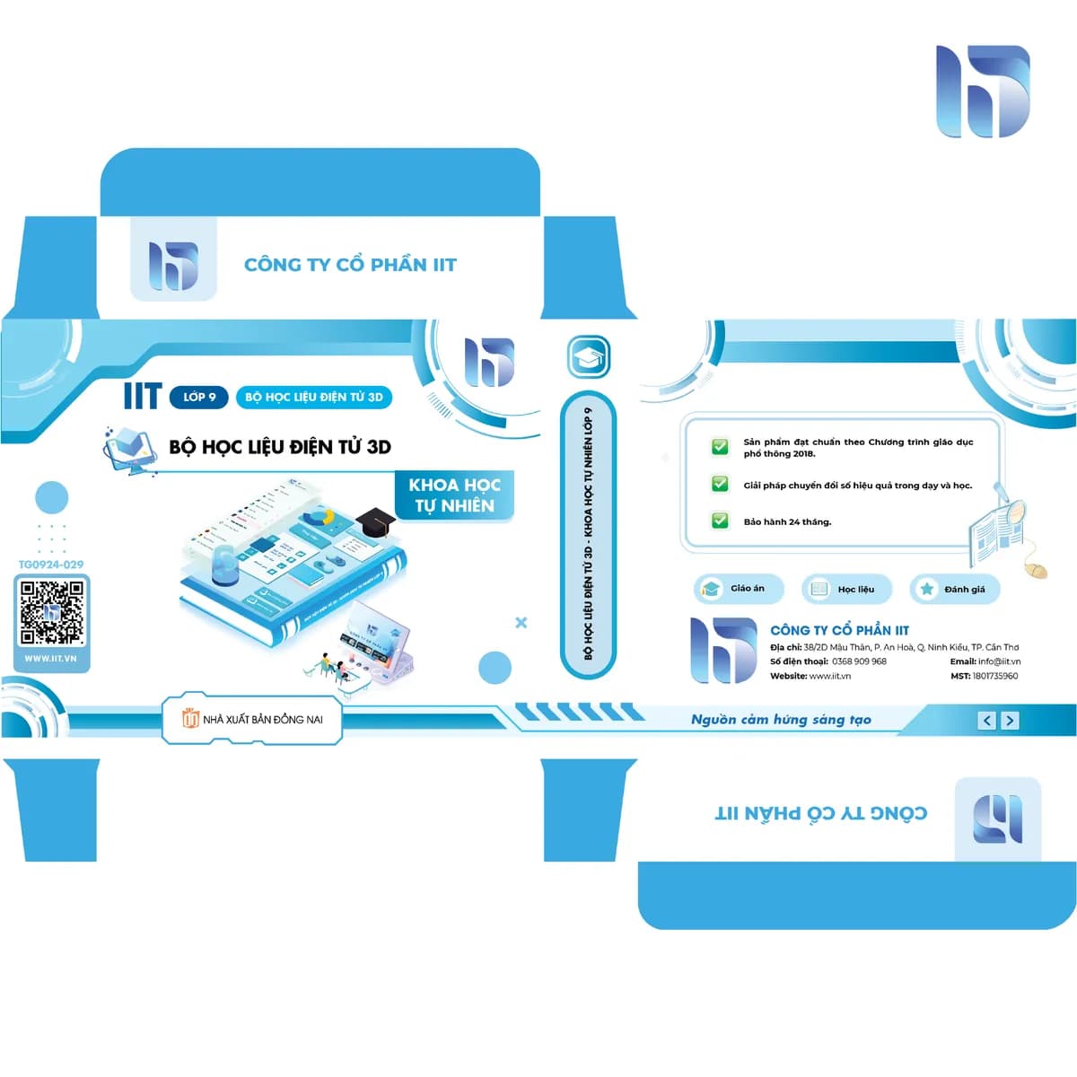 Bộ học liệu điện tử 3D - Khoa Học Tự Nhiên lớp 9