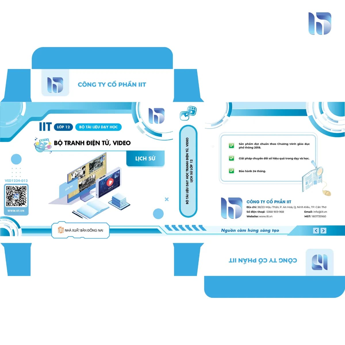 Bộ tài liệu dạy học tranh điện tử, video - Lịch Sử lớp 12