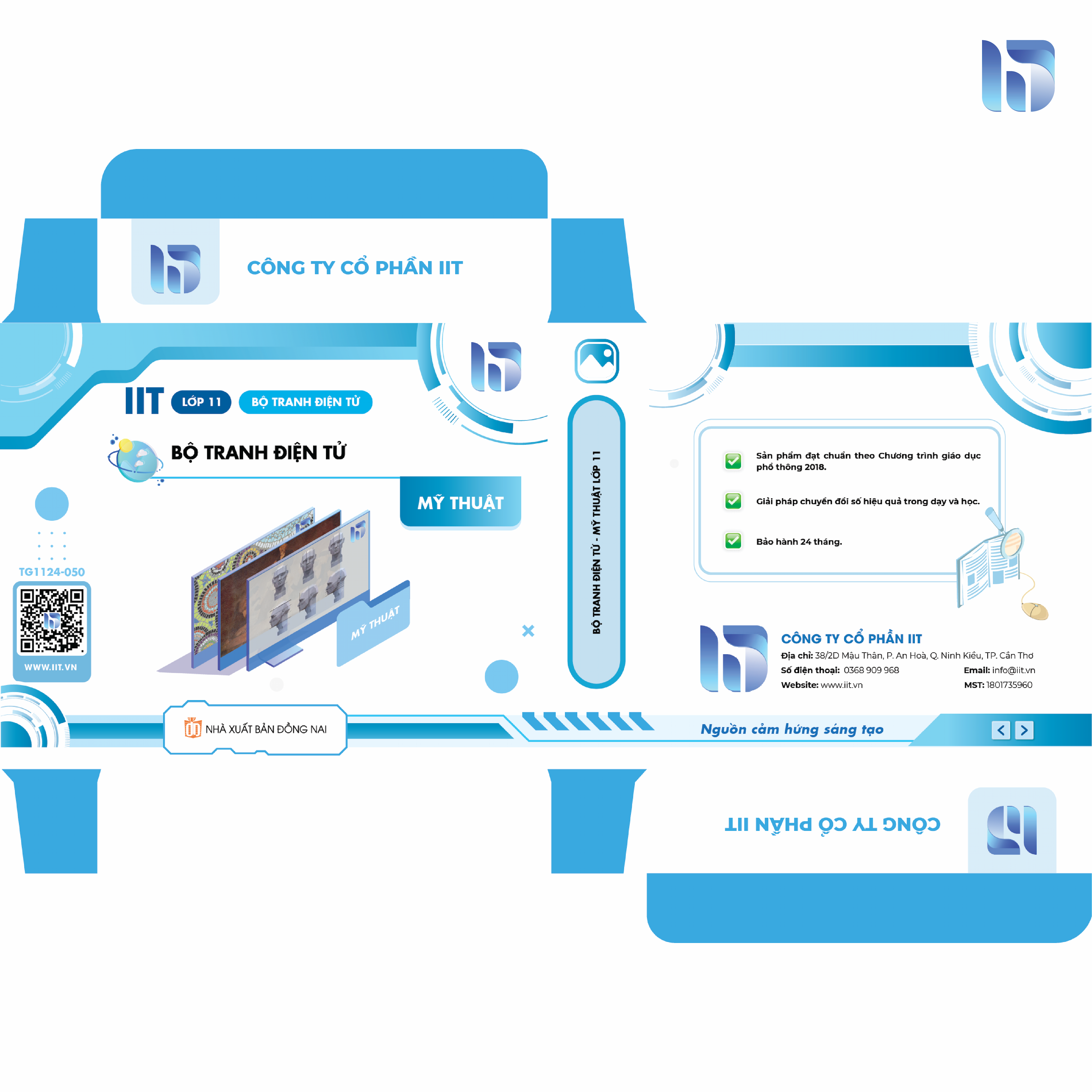 Bộ tranh điện tử - Mỹ Thuật lớp 11