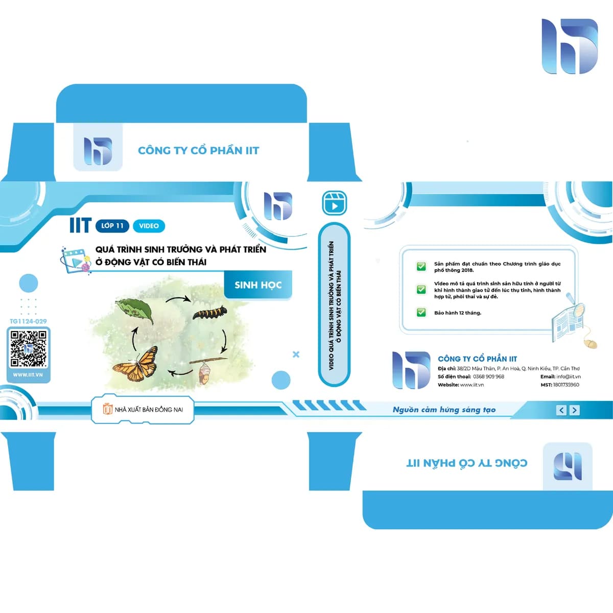Video Quá trình sinh trưởng và phát triển ở động vật có biến thái