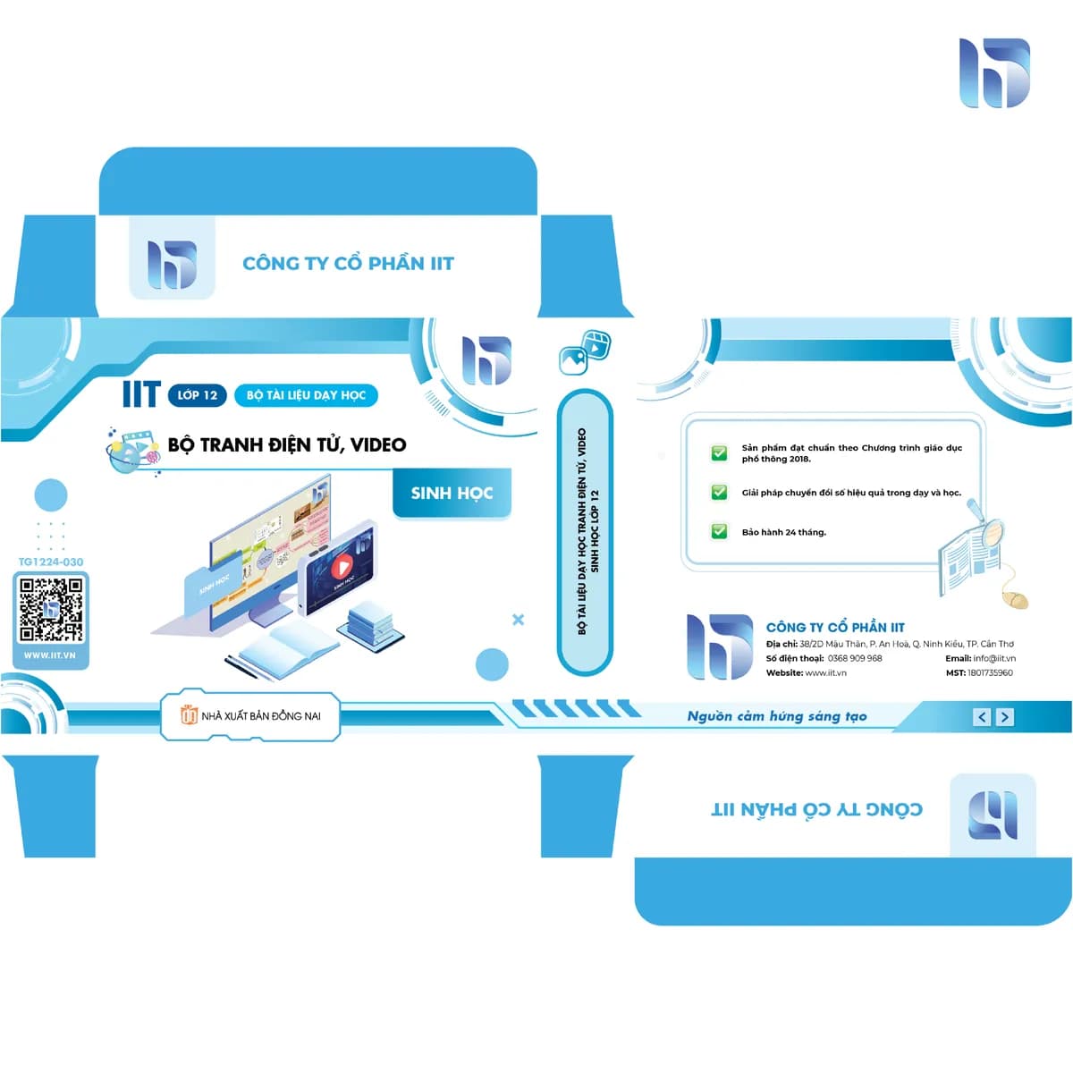 Bộ tài liệu dạy học tranh điện tử, video  - Sinh Học lớp 12