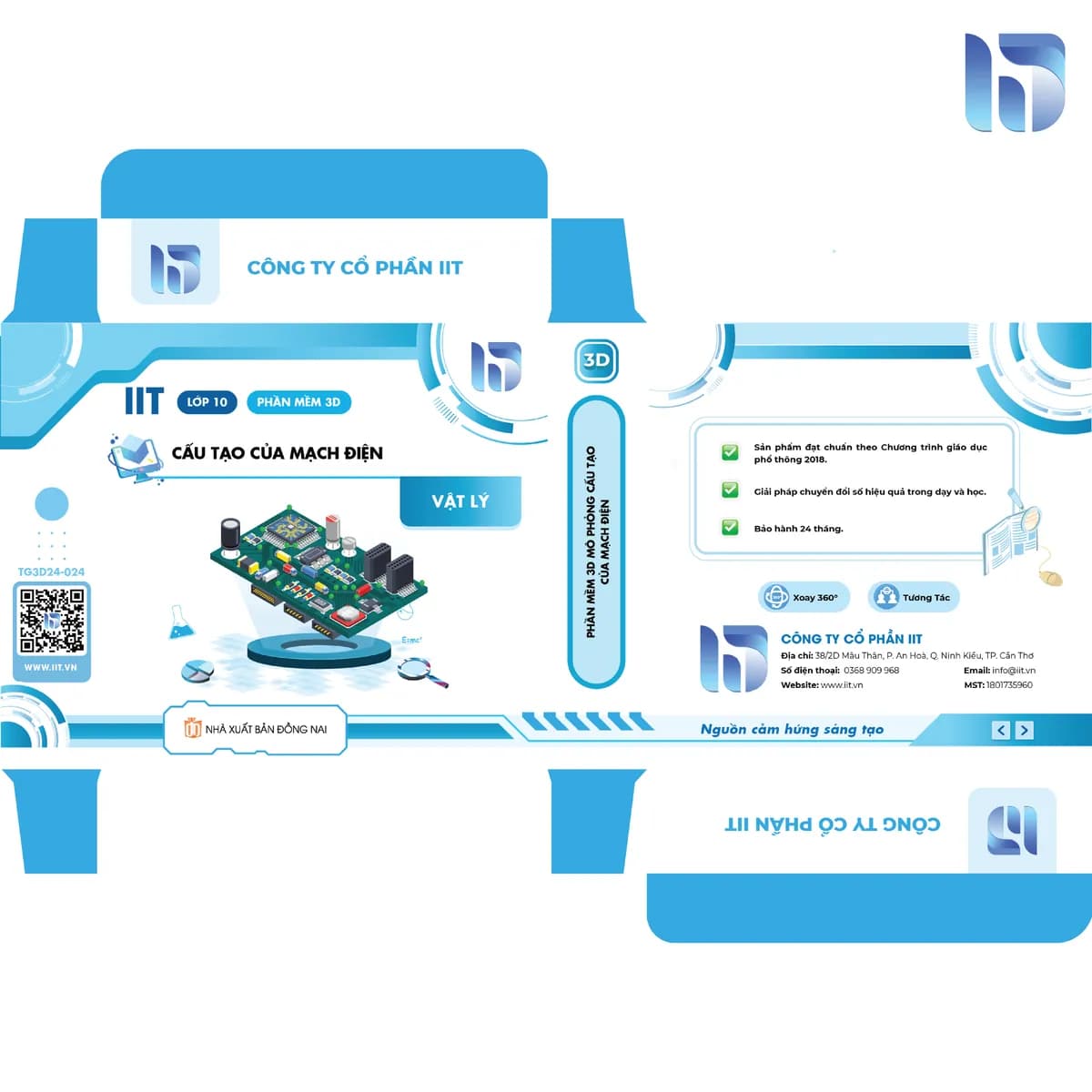 Phần mềm 3D mô phỏng cấu tạo của mạch điện