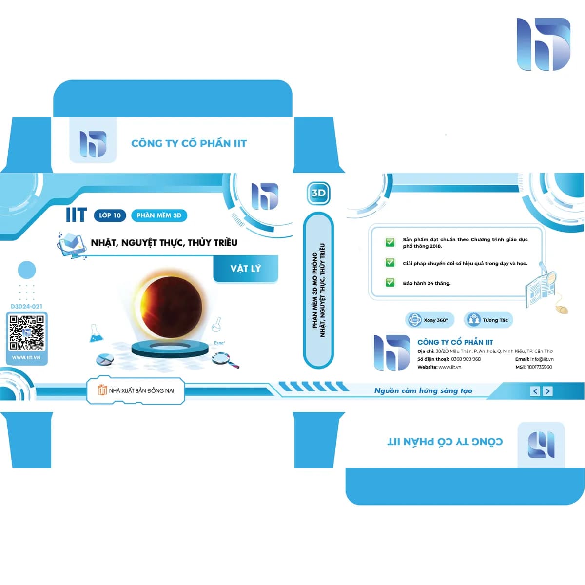 Phần mềm 3D mô phỏng nhật, nguyệt thực, thủy triều