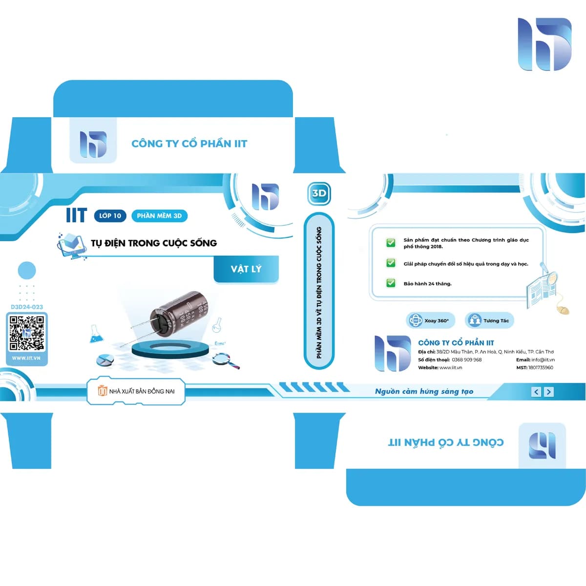 Phần mềm 3D về tụ điện trong cuộc sống