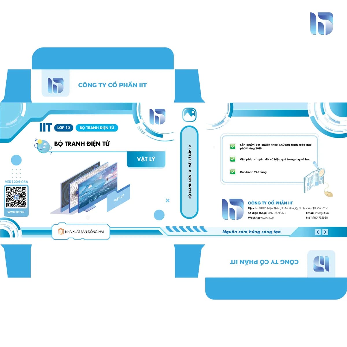 Bộ tranh điện tử - Vật Lý lớp 12