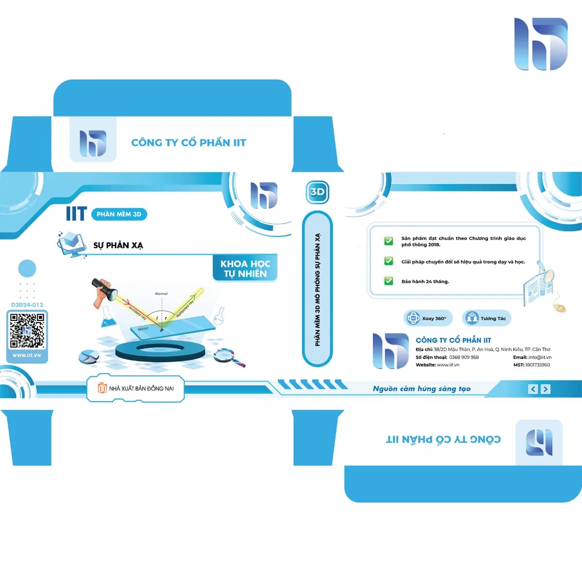 Phần mềm 3D mô phỏng sự phản xạ