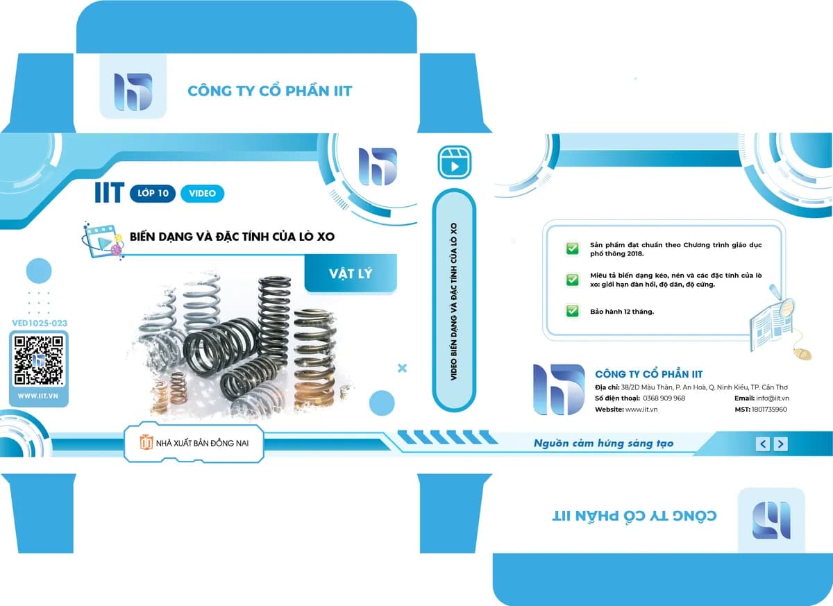 Video biến dạng và đặc tính của lò xo